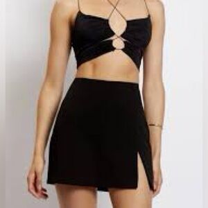Meshki Romee Mini Skirt Black XS / S